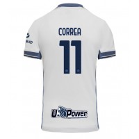 Camisa de time de futebol Inter Milan Joaquin Correa #11 Replicas 2º Equipamento 2024-25 Manga Curta